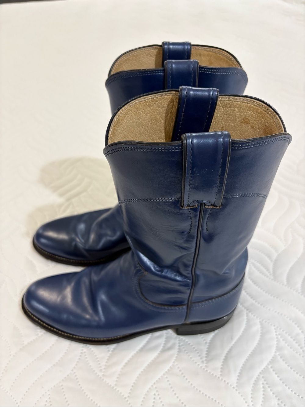 Vintage Justin Roper Cowboy Boots